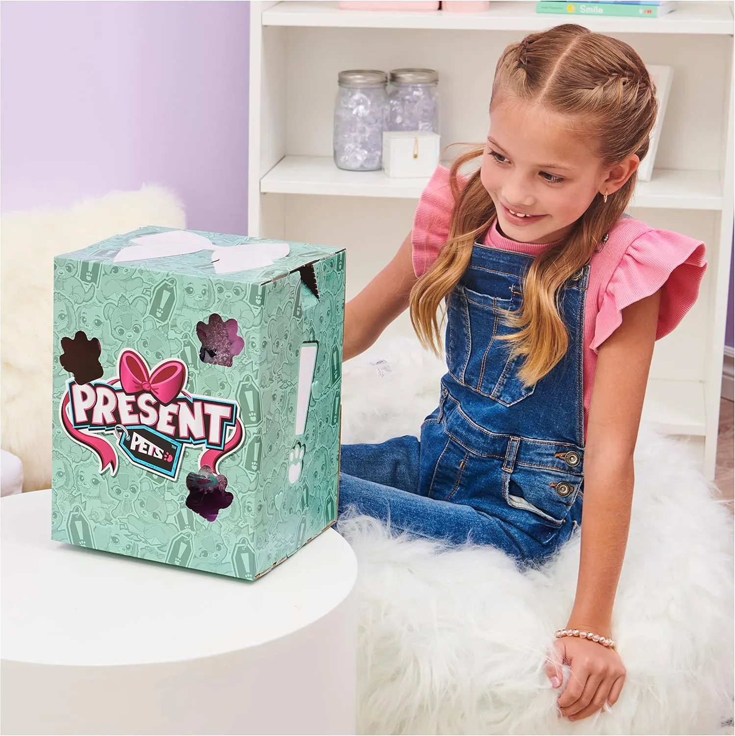 Fairy Puppy Interactive Surprise Plush Toy Pet with Over 100 Sounds & Actions (Style May Vary), Girls Gifts, Kids Toys for Girls