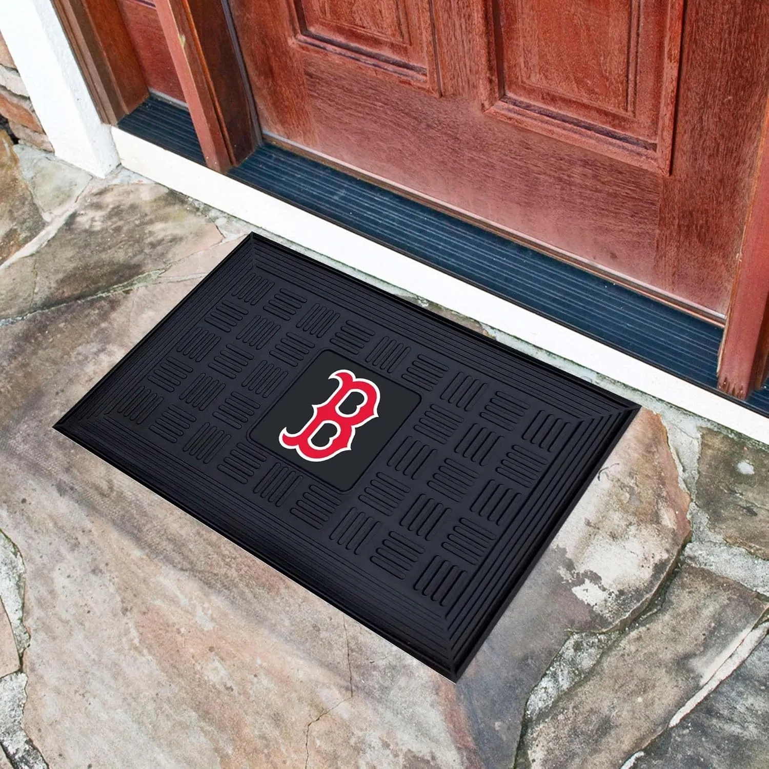FANMATS MLB Unisex-Adult Medallion Door Mat