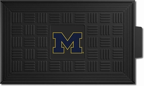 FANMATS - 11365 NCAA University of Michigan Wolverines Vinyl Door Mat 19"x30"