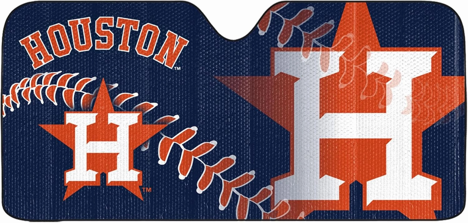 FANMATS MLB Unisex-Adult Windshield Sun Auto Shade 59" x 29.5"