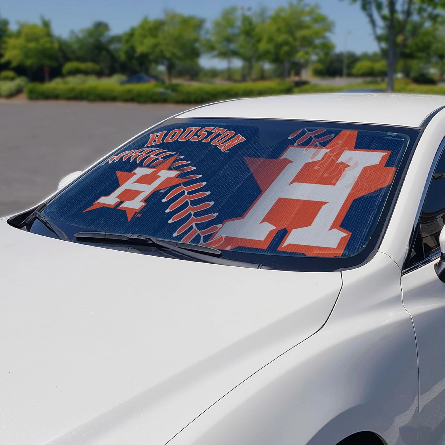 FANMATS MLB Unisex-Adult Windshield Sun Auto Shade 59" x 29.5"
