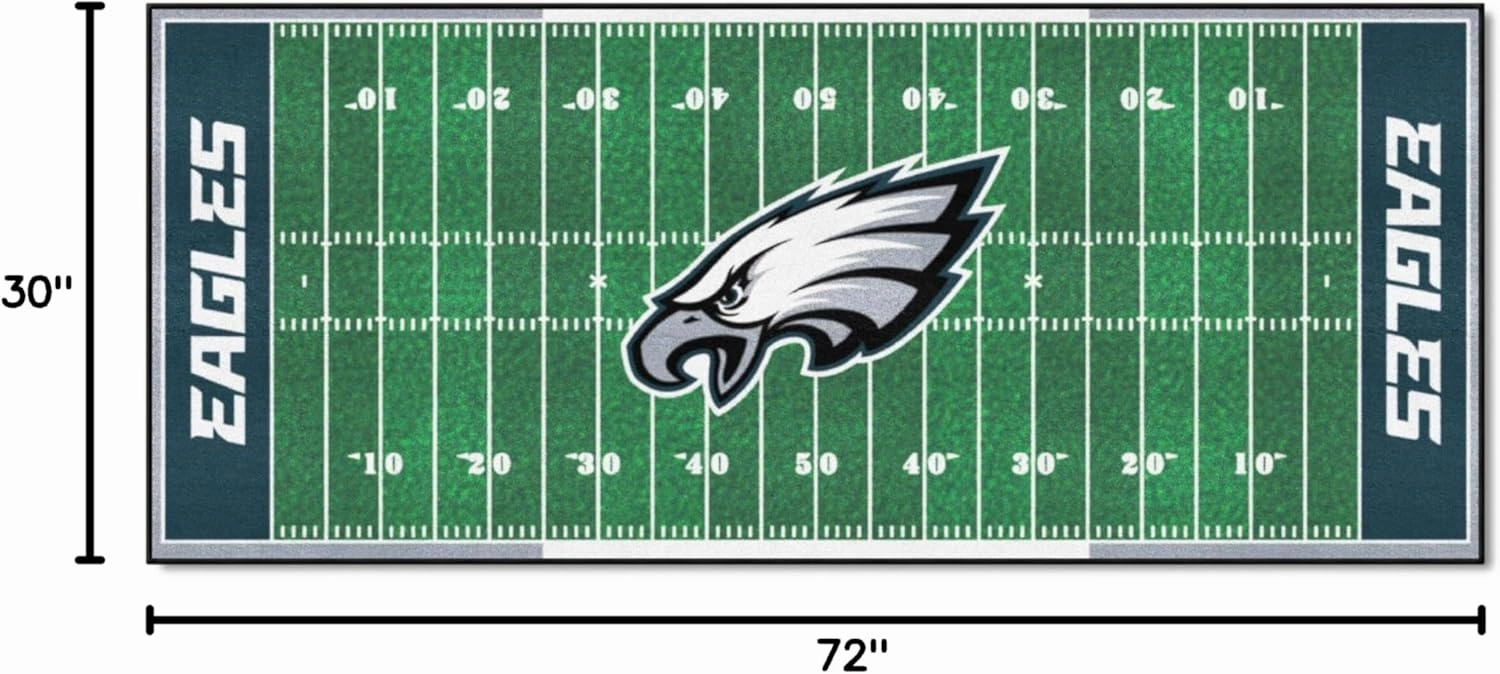 FANMATS NFL Unisex-Adult,Unisex-Children,Men Football Field Runner