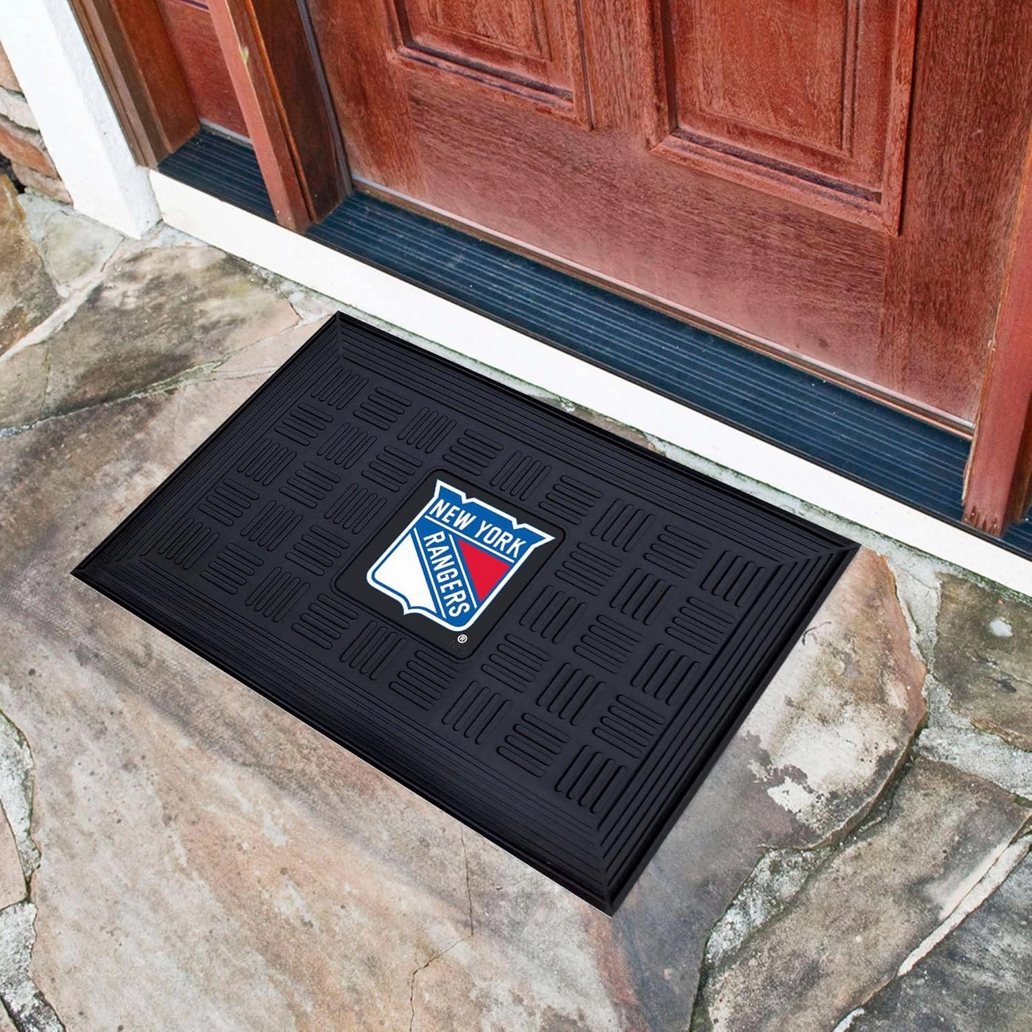 FANMATS NHL Unisex-Adult Medallion Door Mat