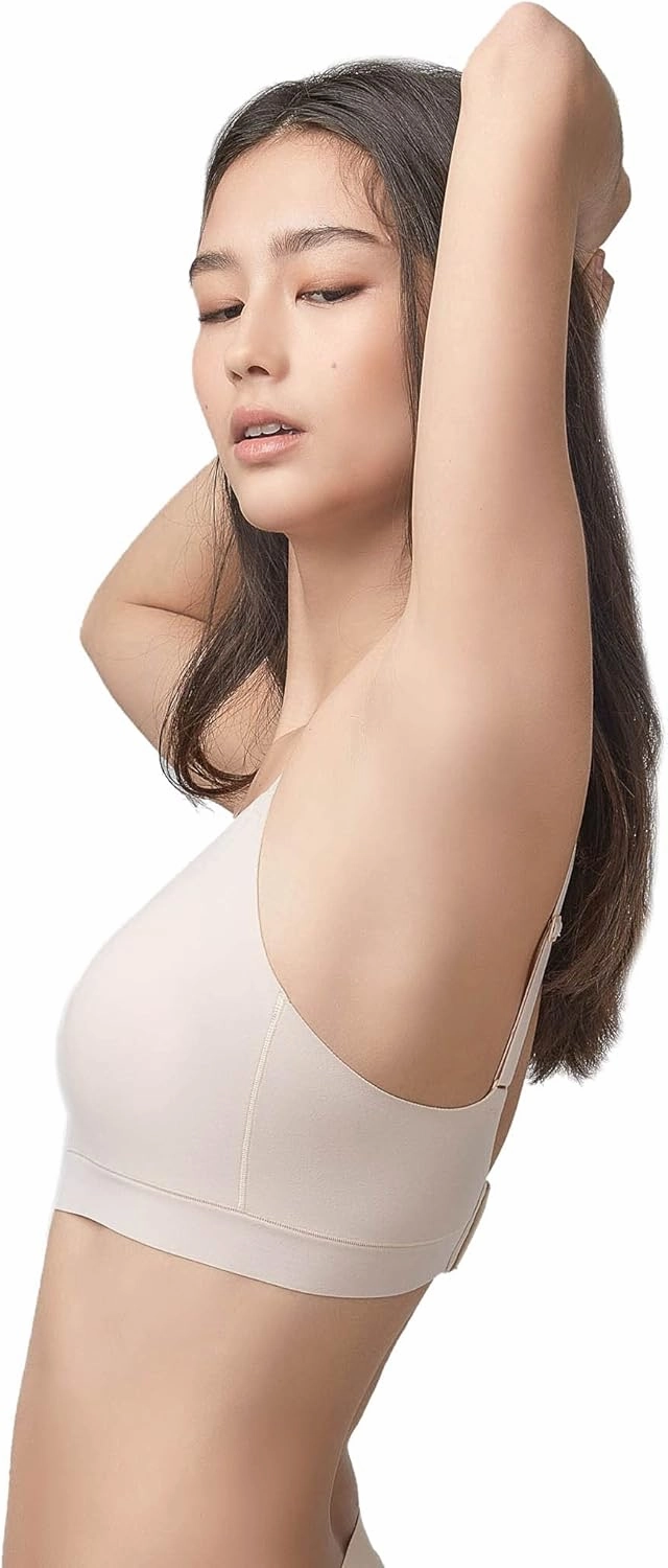 Floatley Cozy Adjustable Bra Comfort Wirefree Seamless Bra with Embedded Pad for Women
