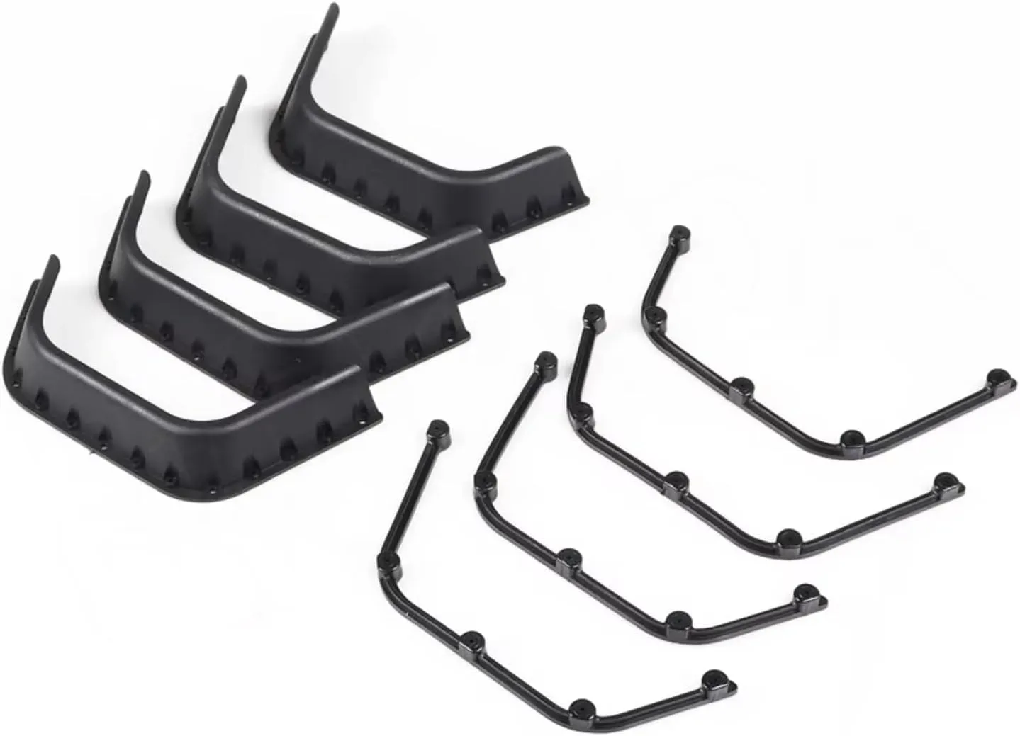 for Defender D90 D110 1/10 Widen Plastic Rubber Fender Flares RC Crawler Body Shell Upgrade Parts RC Car DIY Parts
