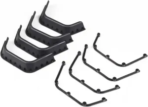 for Defender D90 D110 1/10 Widen Plastic Rubber Fender Flares RC Crawler Body Shell Upgrade Parts RC Car DIY Parts