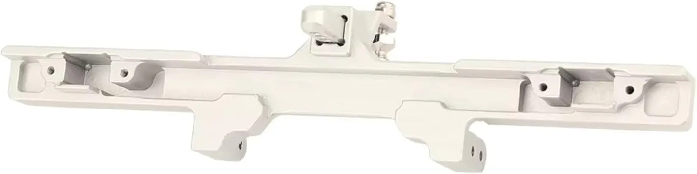 for Traxxas for TRX6 G63 6x6 88096-4 1pc Metal Rear Bumper with Tow Hook RC Remote Control for Toys Car Upgrade Spare Parts RC Car DIY Parts(Silver)