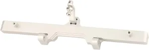 for Traxxas for TRX6 G63 6x6 88096-4 1pc Metal Rear Bumper with Tow Hook RC Remote Control for Toys Car Upgrade Spare Parts RC Car DIY Parts(Silver)