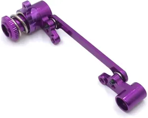 for Wltoys 1:12 124016 124017 124018 124019 1:14 144001 144002 RC Car Upgrade Parts Metal Steering Group Assembly Set RC Car DIY Parts(Purple)