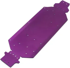 for Wltoys 124016 127017 124019 1/12 Upgrade Metal Retrofit Base Plate RC Car Parts Parts Upgrade and Replacement Multiple Colors Available RC Car DIY Parts(Purple)