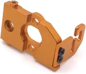 for WLtoys 284131 K969 K979 K989 K999 P929 P939 1/28 RC Car PartsMetal Upgrade Motor Mount RC Car DIY Parts(Yellow)