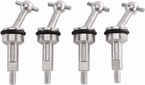 for Wltoys K969 K989 K979 P929 284131 284161 1/28 Metal CVD for Universal Joint Shaft RC Car Upgrades Parts Accessories Replacement Use RC Car DIY Parts(4pcs)
