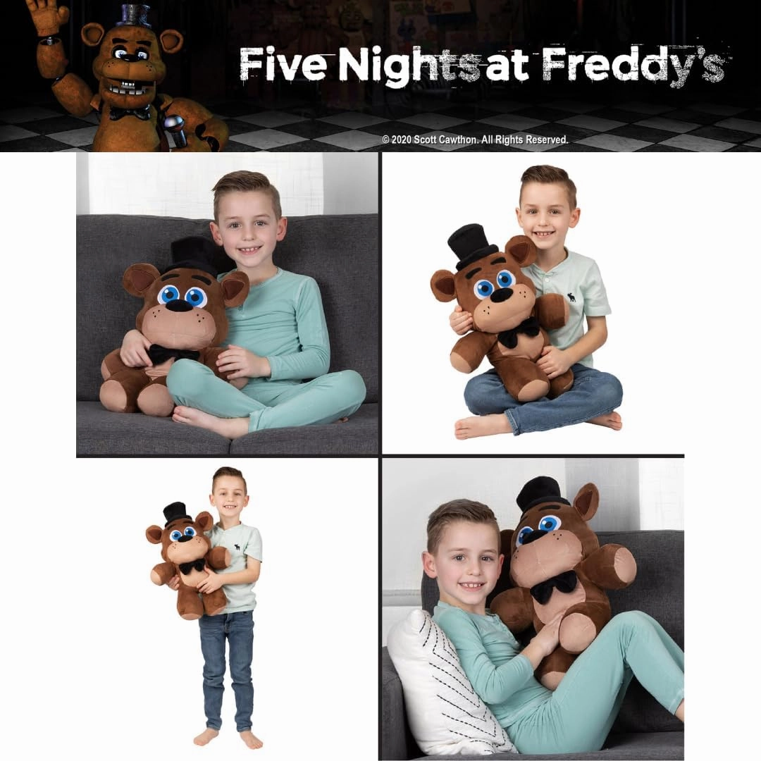 Franco Five Nights at Freddy's Kids Bedding Super Soft Plush Cuddle Pillow Buddy, (Officially Licensed Product)