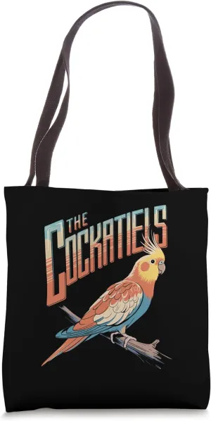 Funny Cockatiel Bird Meme Parody Tote Bag