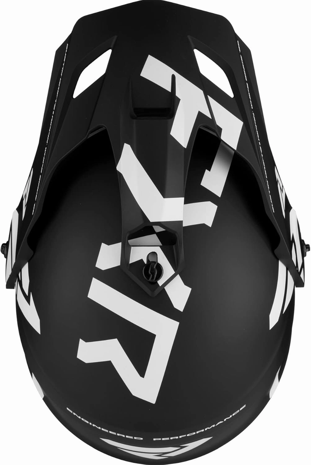 FXR Blk/White Torque X Team Helmet W/E Shield & Sun Shade Anti-Fog FMVSS 218 - Medium