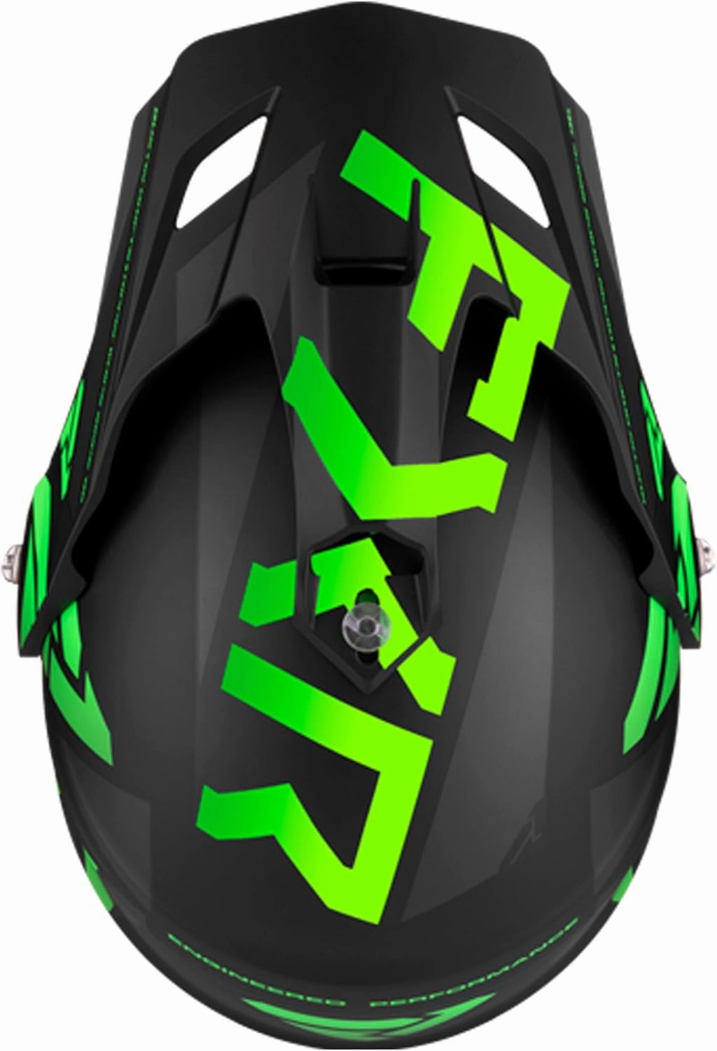 FXR Torque X Team Snowmobile Helmet Electric Shield Sun Shade QRS Black/Lime - X-Small - FMVSS 218