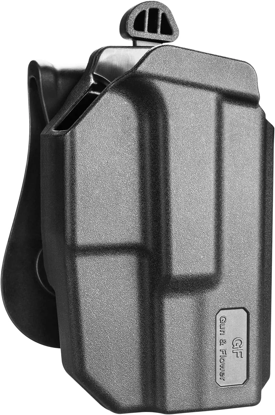 G19 Holster, OWB Holster Compatible with Glock 19 19X 32 45(Gen 3 4 5) 丨Glock 23(Gen 3 4), Outside Waistband Carry Holster with Level II Retention, 360 Degrees Adjustable Paddle, Right/Left Hand