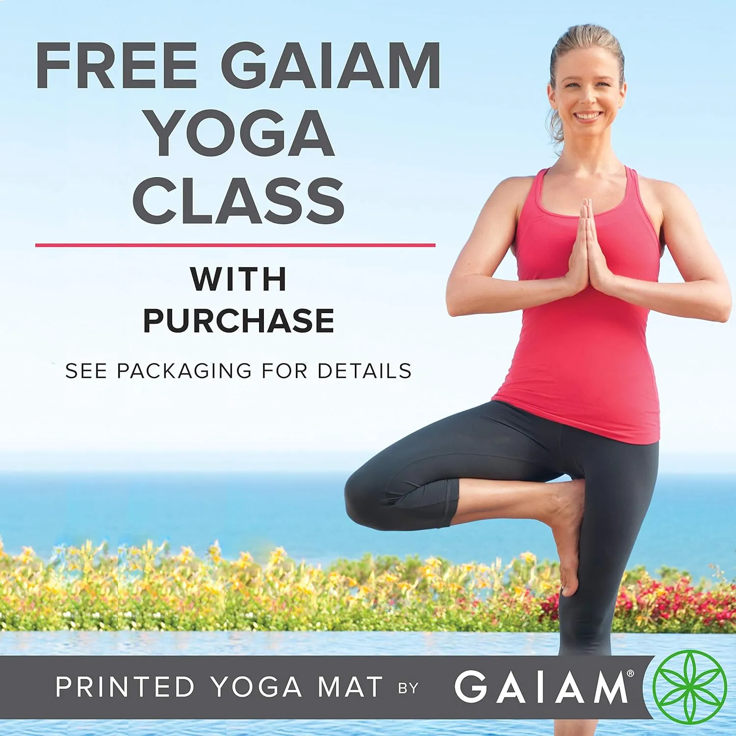 Gaiam Gaiam Yoga Mat Premium Print