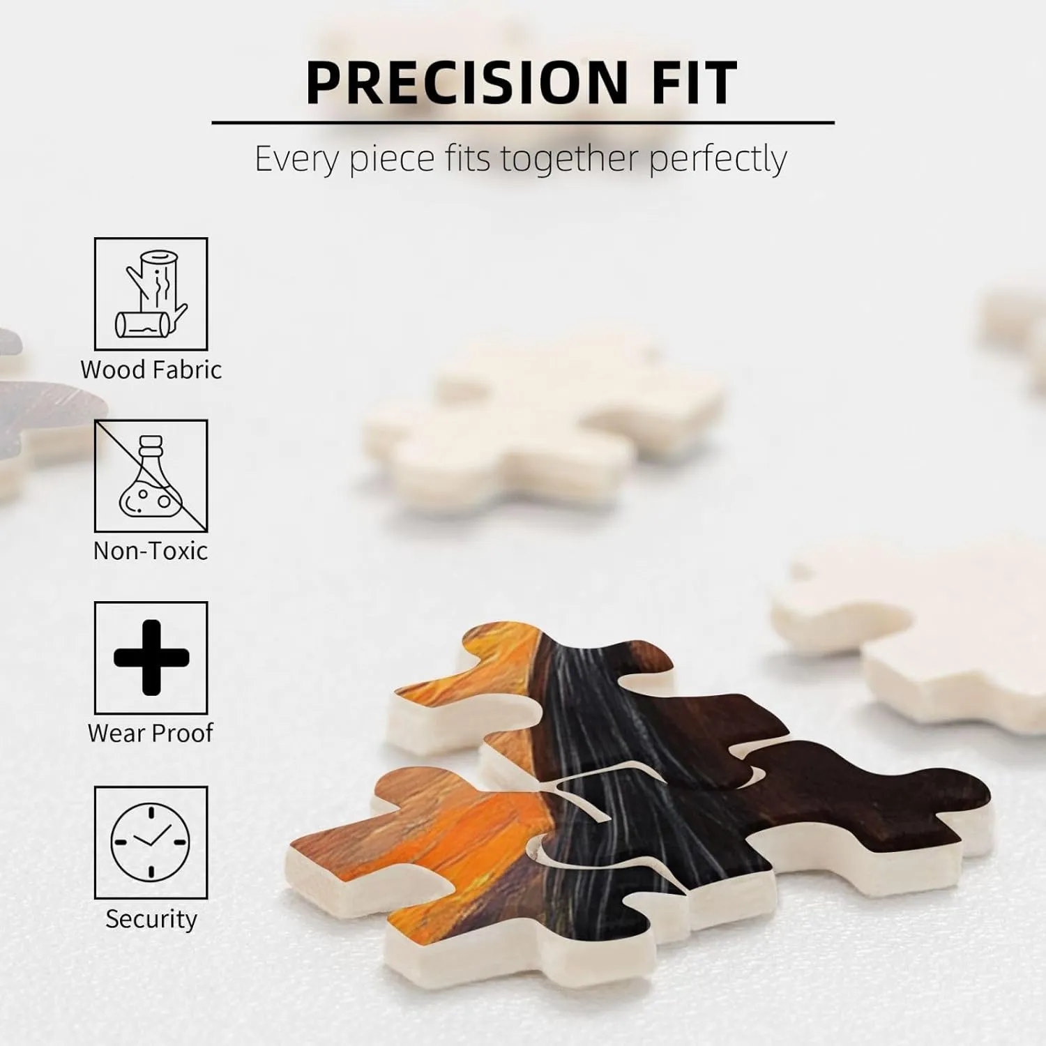 Girl Riding A Horse On The Grassland, Wooden Puzzle 1000 Pieces, Exercise Your Hands-On Ability and Patience, Adult Entertainment Game, Holiday Party Gift Artwork Wall Home Decoration