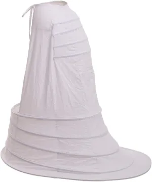 GRACEART Women's Victorian Bustle Hoop Skirt Crinoline Cage Pannier