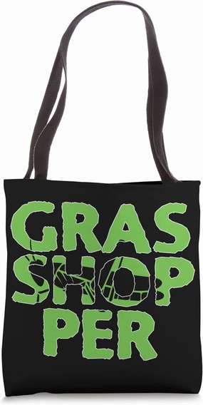Grasshopper Colorful Animal Shadow silhouette Tote Bag
