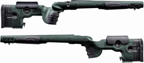 GRS Bifrost Adjustable and Lightweight Composite Rifle Stock. Rugged and Weatherproof. Compatible with (Select) Remington Models (Remington 700 BDL SA Compatible, Green)