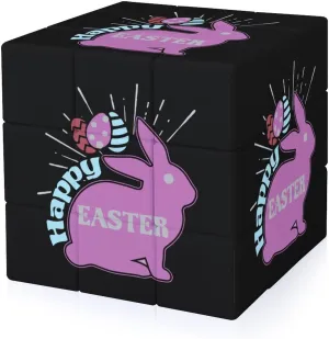 Happy Easter Rabbit Funny 3x3x3 Cube Smooth Lightweight Puzzle for Adult Graphic Printing Travel