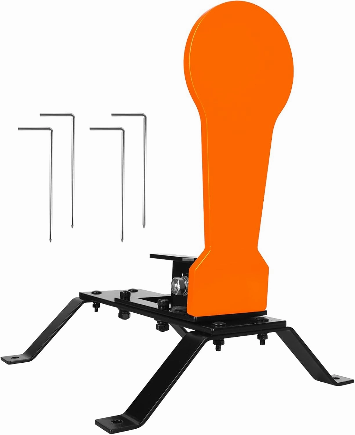 Highwild 3/8" AR500 Classic Popper Steel Shooting Target 12" Auto Reset Target for Shooting Range Outdoor
