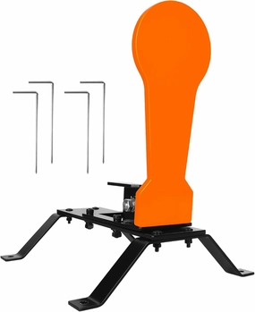 Highwild 3/8" AR500 Classic Popper Steel Shooting Target 12" Auto Reset Target for Shooting Range Outdoor