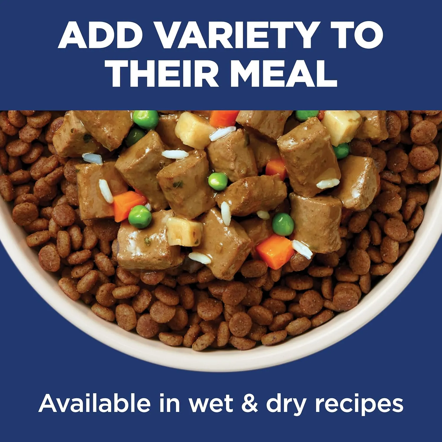 Hill's Science Diet Adult 7 , Senior Adult 7  Premium Nutrition, Dry Dog Food, Chicken, Brown Rice, & Barley, 5 lb Bag