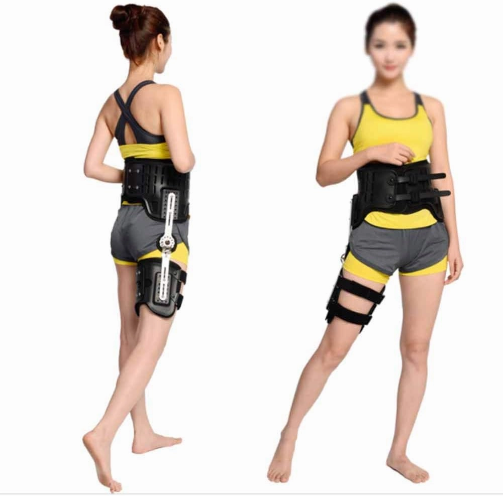 Hip Orthosis Support Hip Abduction Stent Dislocation Injury Fixed Dislocation After Femoral Head Replacement (Black black90cmorless)