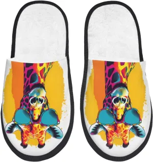 House Slippers For Women Men Fuzzy House Shoes Non-Slip Spa Slippers Winter Warm Ladies Slippers For Indoor Outdoor