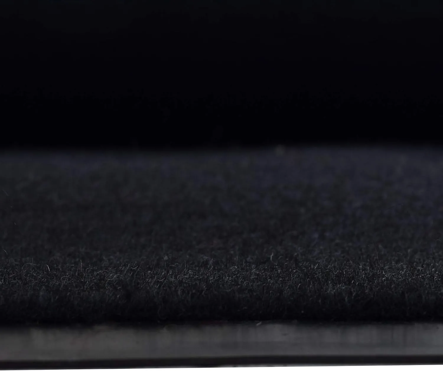 iCustomRug Heavy Duty Interior/Exterior Waterproof Utility Plush Pile Vinyl Back Runner,Mats,Area Rug, Non-Slip, for Doorway, Hallway, Commercial or Residential Use 4' X 6' Black