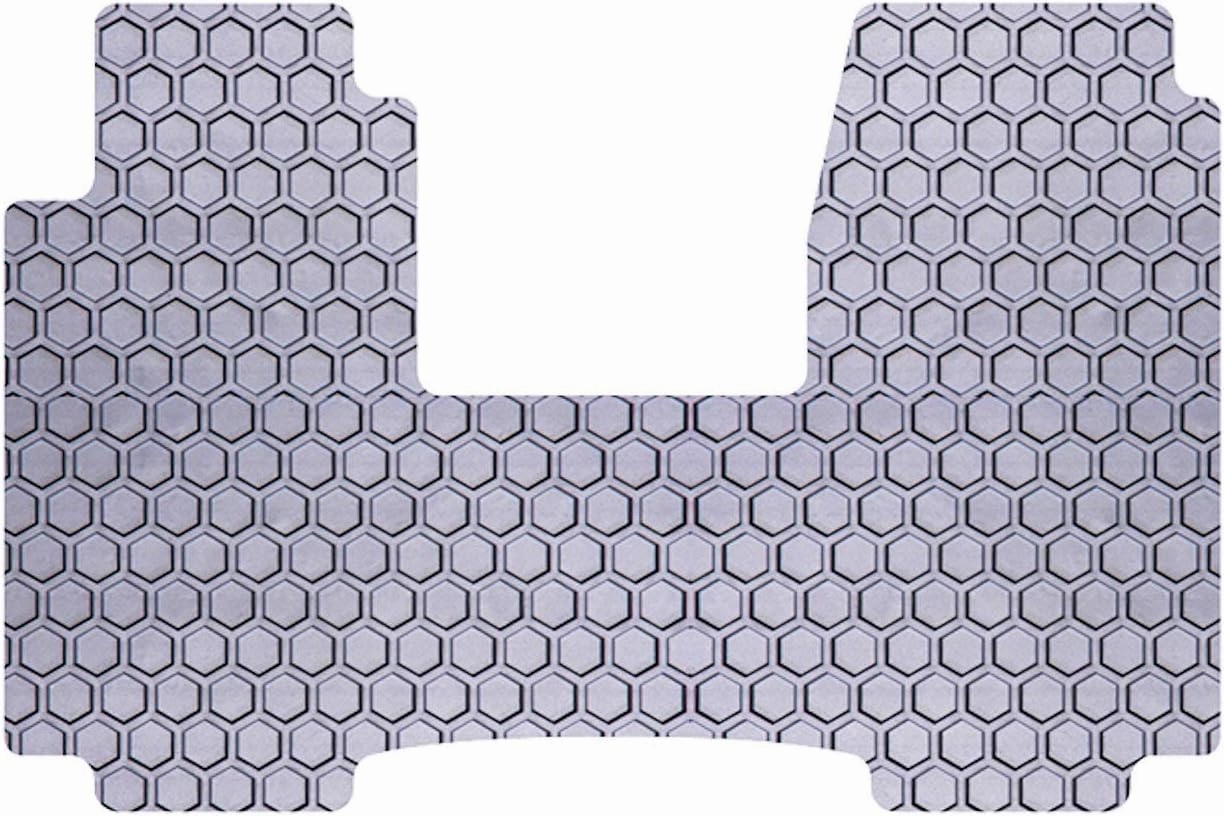 Intro-Tech TO-221-RT-G Hexomat Front Row 1 pc. Custom Fit Auto Floor Mat for Select Toyota T100 Models - Rubber-Like Compound, Gray