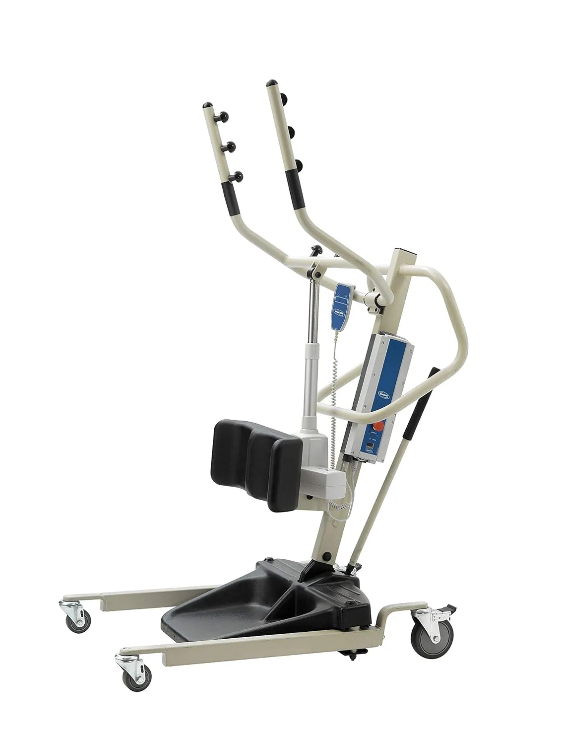 Invacare RPS350-1 Reliant Battery Powered Stand-Up Patient Lift with Manual Low Base, 350 lb. Weight Capacity