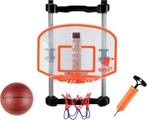 Kidoozie Electronic Basketball Jam, Sport Activity, Light-up Scoreboard and Slam Dunks! for Children 3 , Multi