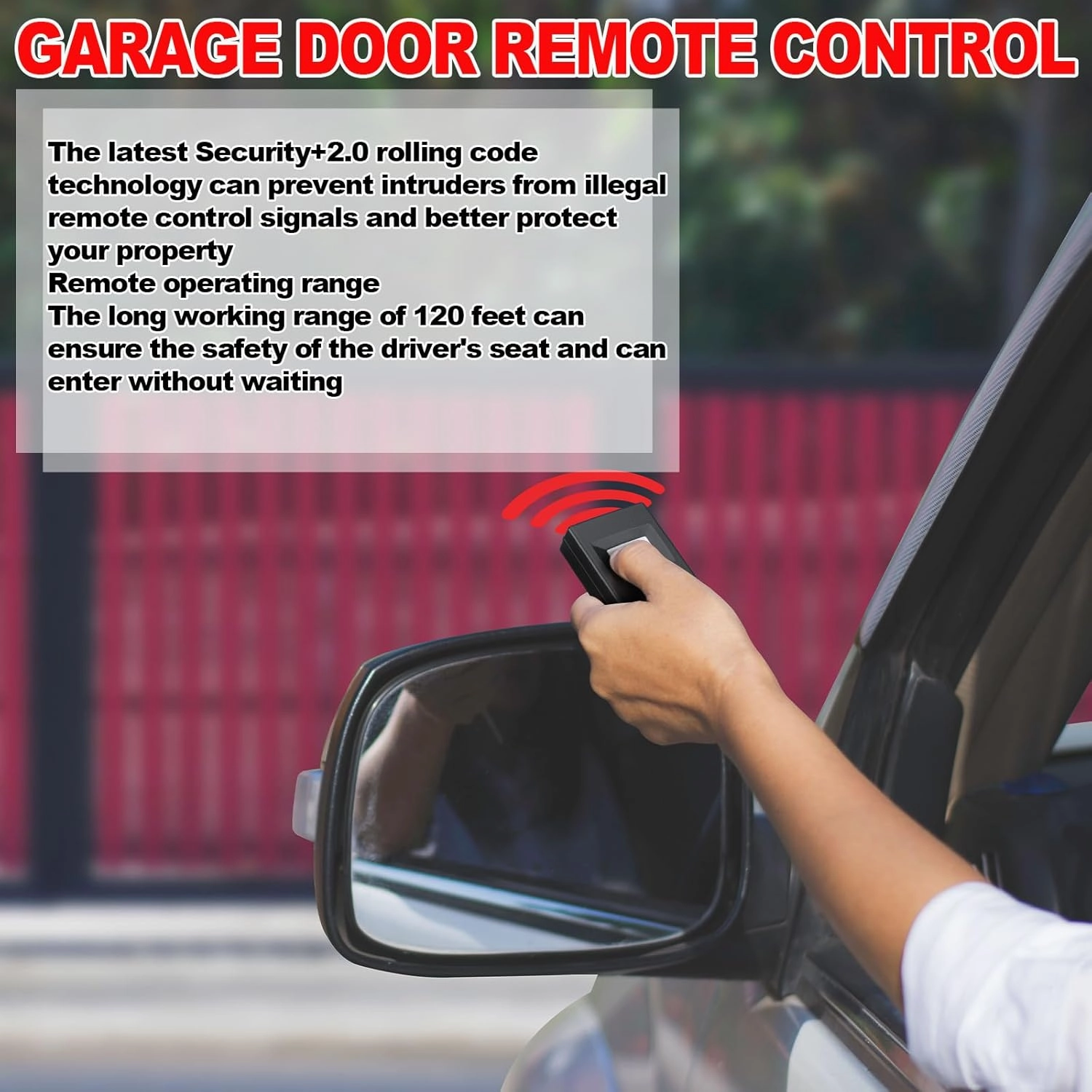 Kingdder 2 Pcs Garage Door Remote Compatible with Linear Delta 3 DT DTA DTD DTC DNT00002A 8 Dip Switch 310 MHZ Gate Opener Remote with Keychain(Black)
