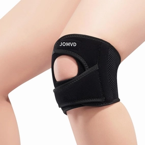 Knee Brace for Patellar Tendon, Adjustable Patellar Knee Support with Side Stabilizers for Patellar Tendonitis, Arthritis, Knee Pain Relief Injury Recovery, Daily Running, Women and Men