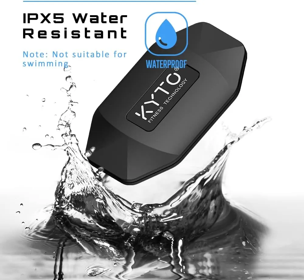 KYTO Heart Rate Monitor Chest Strap, ANT / Bluetooth, Compatible with iOS/Android APPs, Cycling/Yoga/Basketball/Running/Fitness Exercise/Boxing