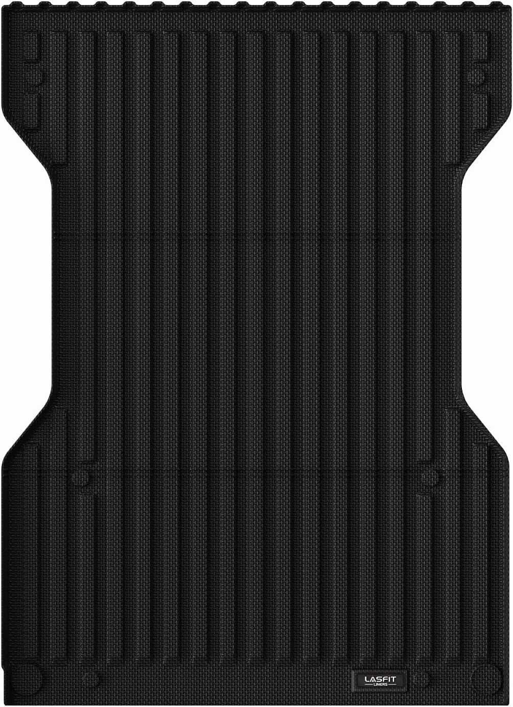 LASFIT Bed Mat for Toyota Tacoma (6FT,73.5''Bed) 2023 2022 2021 2020 2019-2005 Truck Bed 6 ft, All Weather TPE Car Bed Liner for Toyota Tacoma Accessories Truck Mat &Cargo Liner, Black