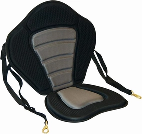 LEAQU Outdoor Cushion Universal Adjustable Portable Breathable Kayak Padded Seat Pad Canoe Sit On Top Boat Back Rest