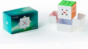 LiangCuber QY Toys Tornado V4 M 3x3 Speed Cube MagLev Magnetic Core Tornado V4 UV Speed Cube Stickerless (UV MagLev Magnetic Core)