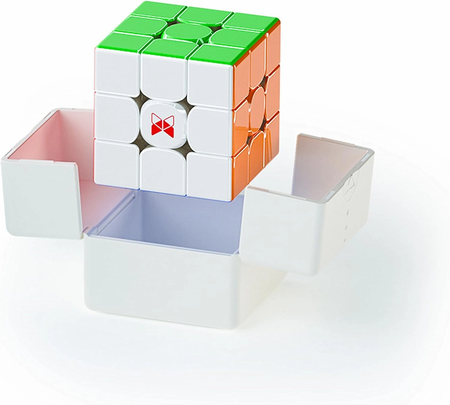 LiangCuber QY Toys Tornado V4 M 3x3 Speed Cube MagLev Magnetic Core Tornado V4 UV Speed Cube Stickerless (UV MagLev Magnetic Core)