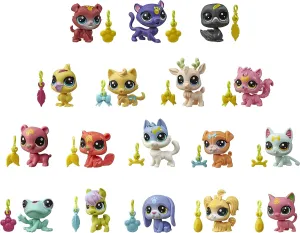 Littlest Pet Shop Lucky Pets Fortune Cookie Surprise Pet Toy, 150  to Collect, Ages 4 & Up, Brown