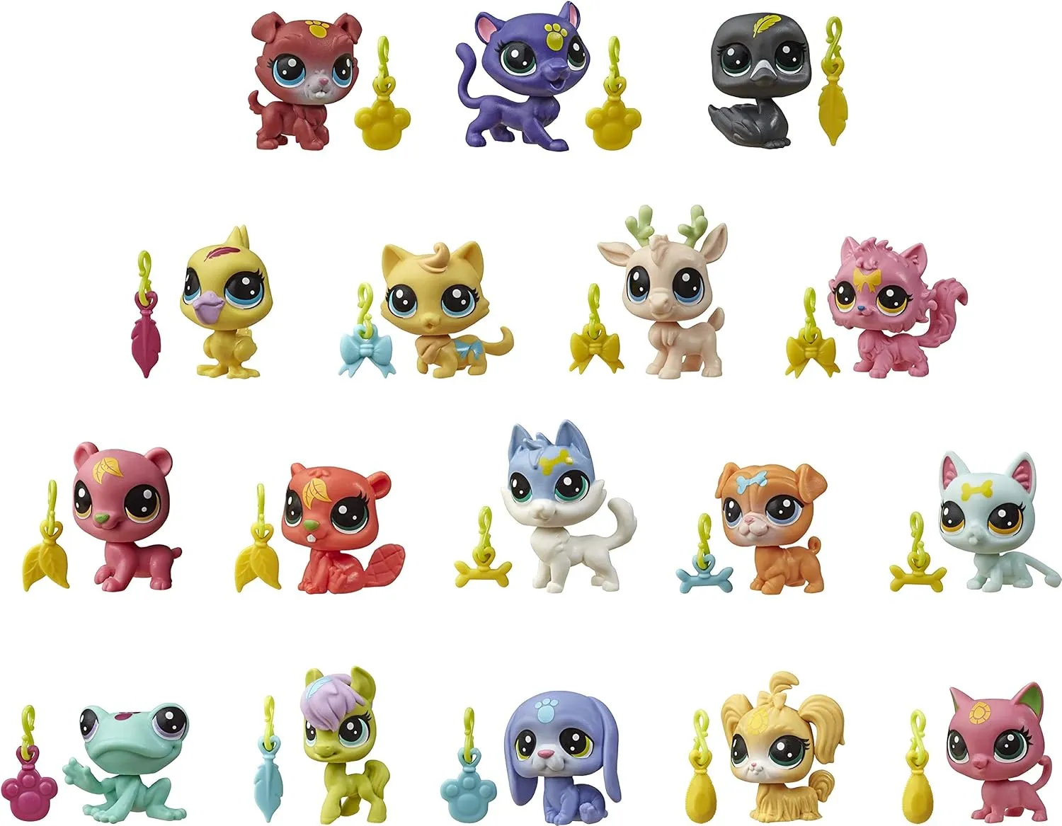 Littlest Pet Shop Lucky Pets Fortune Cookie Surprise Pet Toy, 150  to Collect, Ages 4 & Up, Brown