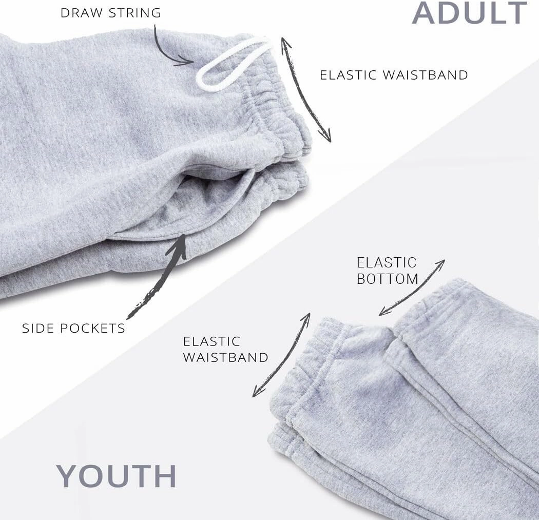 Love Basketball Sweatpants | Basketball Apparel by ChalkTalk Sports | Multiple Colors | Youth and Adult Sizes