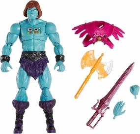 Masters of the Universe Masterverse Action Figure Faker New Eternia Motu Collectible with Swappable Hands and Acccessories