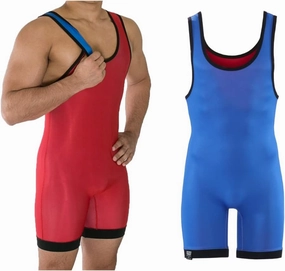Matman Wrestling Men's Reversible Singlet Dress