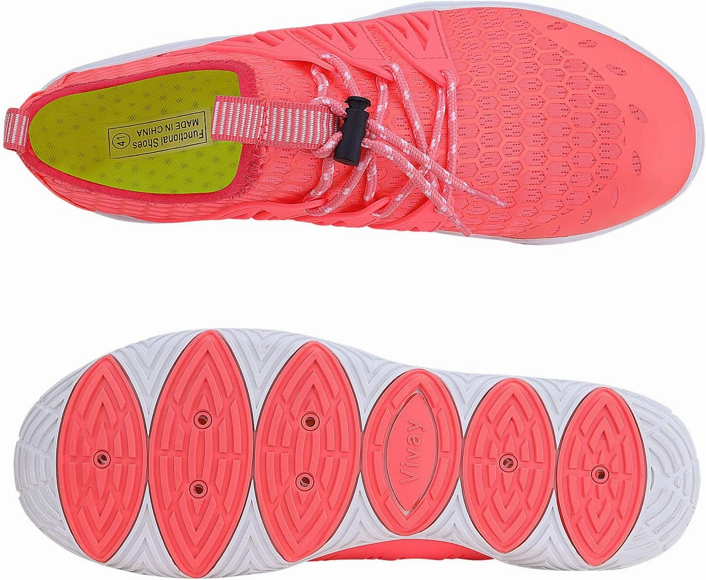 MAYZERO Water Shoes Men Women Swim Surf Shoes Beach Pool Shoes Wide Toe Hiking Aqua Shoes Winter House Slippers