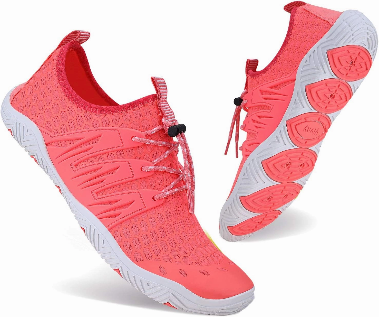 MAYZERO Water Shoes Men Women Swim Surf Shoes Beach Pool Shoes Wide Toe Hiking Aqua Shoes Winter House Slippers